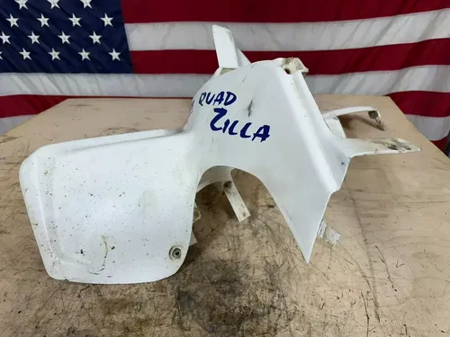 1987 Quadzilla Suzuki LT500R Front Fenders Fairings White Rare!