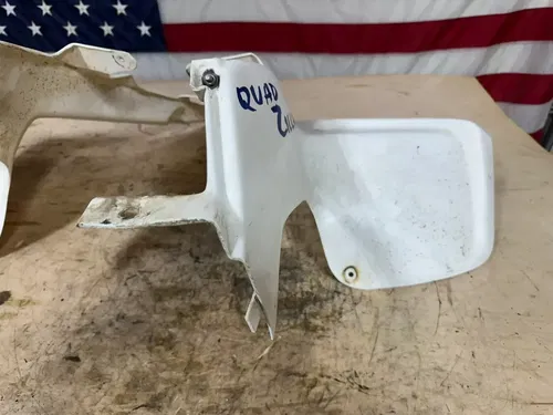 1987 Quadzilla Suzuki LT500R Front Fenders Fairings White Rare!
