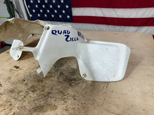 1987 Quadzilla Suzuki LT500R Front Fenders Fairings White Rare!