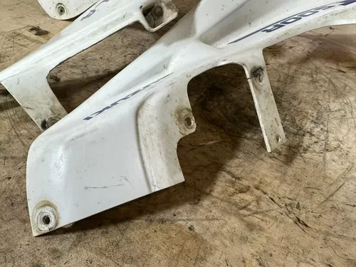 1987 Quadzilla Suzuki LT500R Front Fenders Fairings White Rare!