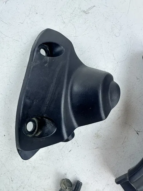 05-24 Suzuki DRZ400SM Stock Engine Plastic Front Lower Guard Guards Protectors