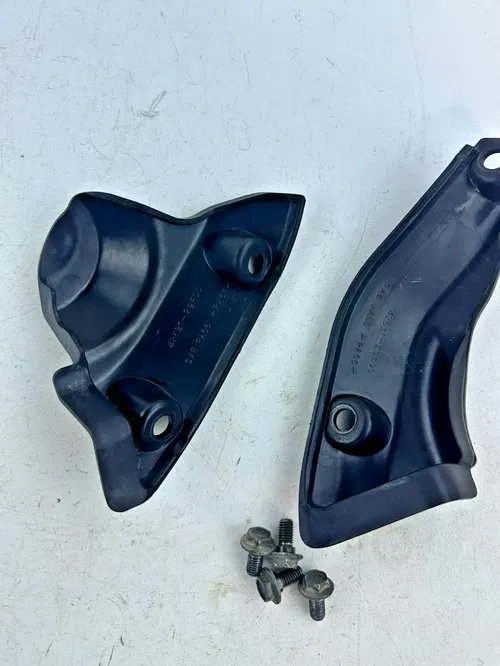 05-24 Suzuki DRZ400SM Stock Engine Plastic Front Lower Guard Guards Protectors
