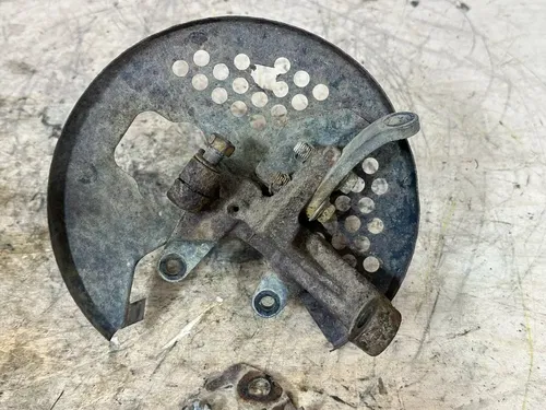 1987 Quadzilla Suzuki LT500R Front Right Spindle & Guard