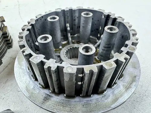 2001 Honda XR400R Clutch assembly Pressure Plate Hub Springs TESTED NICE 96-04