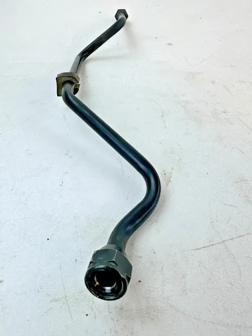 2008 Honda XR650L Hard Pipe Oil Line Lower Engine to upper Frame  OEM 93-25