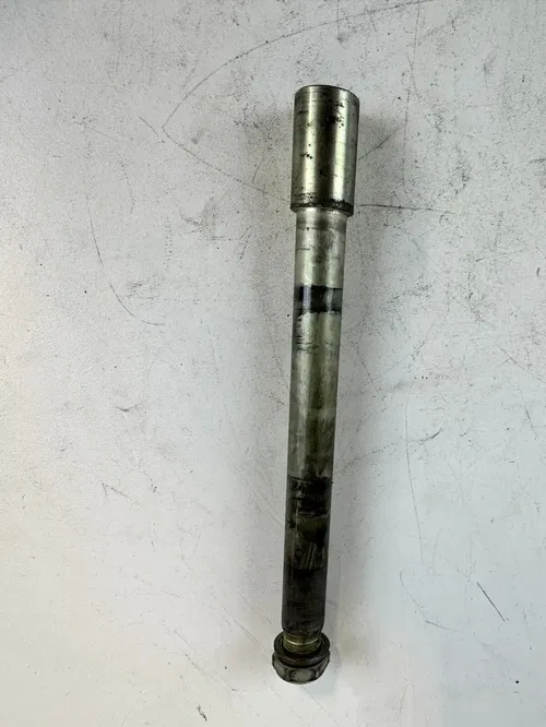 2013 DRZ400SM Front Wheel Axle Bolt W/ Washer and Nut Low Mile 05-24