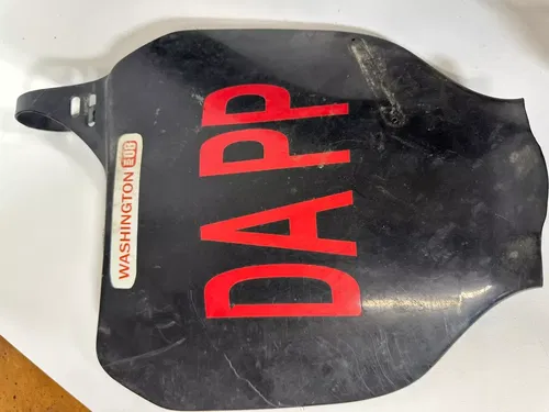 2002 Yamaha YZ250 Black Front & Rear Fender & Number Plate