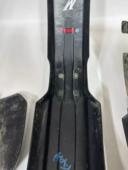 2002 Yamaha YZ250 Black Front & Rear Fender & Number Plate