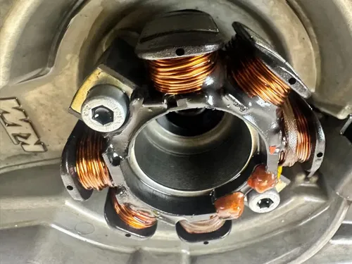 KTM 450SXF 2008 Stator Cover W/ Stator & Bolts OEM Stock TESTED! 07-12