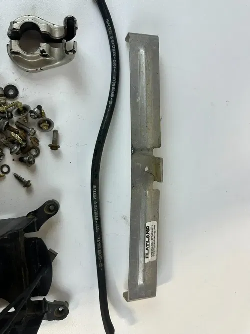 KTM 450SXF 2008 Battery Box Misc Parts bolts Radiator Brace Perch Bolts Nuts Etc