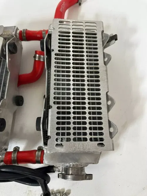 2002 Yamaha YZ250 Oversized GPI Racing Radiators & Hoses w/ Devol Guards