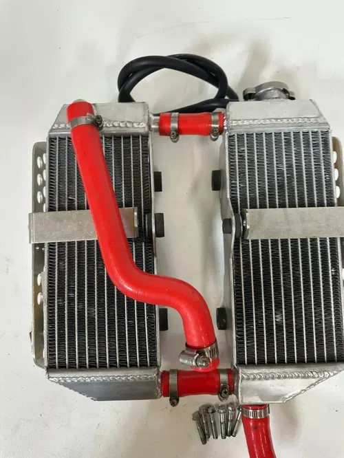 2002 Yamaha YZ250 Oversized GPI Racing Radiators & Hoses w/ Devol Guards