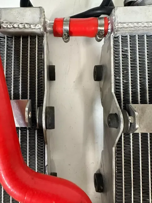 2002 Yamaha YZ250 Oversized GPI Racing Radiators & Hoses w/ Devol Guards