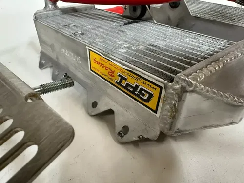 2002 Yamaha YZ250 Oversized GPI Racing Radiators & Hoses w/ Devol Guards