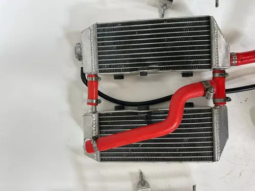 2002 Yamaha YZ250 Oversized GPI Racing Radiators & Hoses w/ Devol Guards
