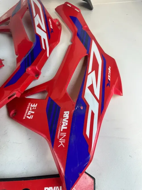 2021 CRF450R Plastic shrouds front rear fender plate fork guards 21-24