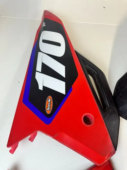 2021 CRF450R Plastic shrouds front rear fender plate fork guards 21-24