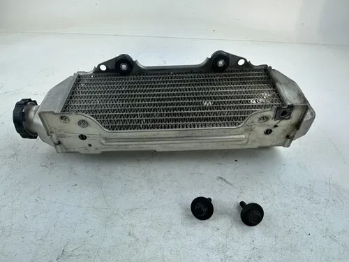 2018 Suzuki DRZ400SM Stock DENSO Fill Side Radiator OEM w/ sensor & Cap