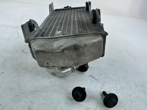 2018 Suzuki DRZ400SM Stock DENSO Fill Side Radiator OEM w/ sensor & Cap