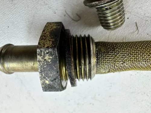 SUZUKI DRZ400SM 05-24 Bottom Frame Inner Oil Filter Screen Plug Nut OEM Stock