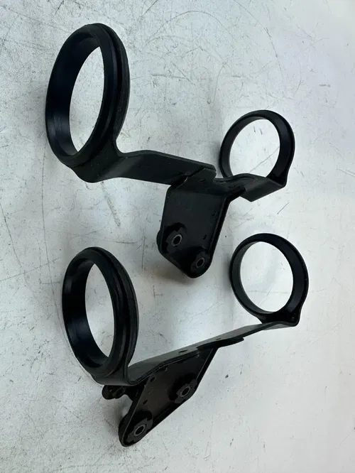 SUZUKI DRZ400SM 05-24Headlight Fork Mount Brackets Set OEM Stock LOW MILE