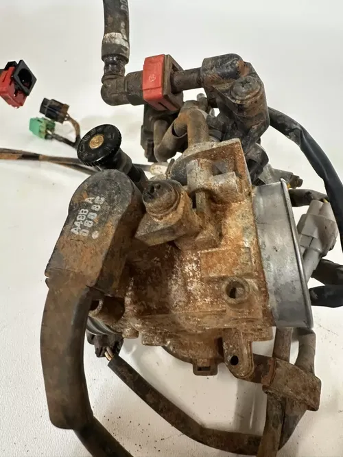 2008 Kawasaki KX450F KX450 KX 450 F Keihin Carburetor Carb & Throttle See VIDEO