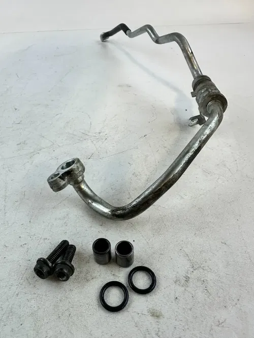 SUZUKI DRZ400SM 05-24 Motor Oil Hard Pipe Cooler Line OEM Stock Low Mile