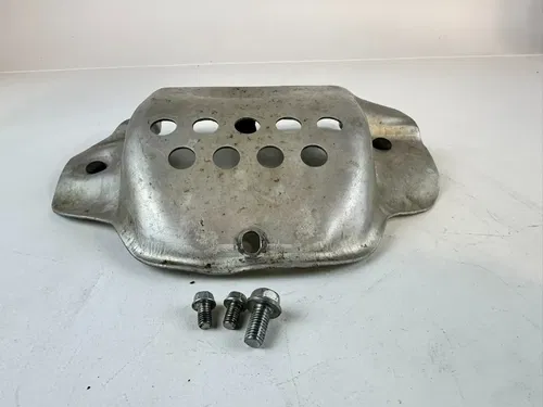 Honda 1984 XR200R Engine Skid Guard Protector Aluminum Plate Motor Slide OEM