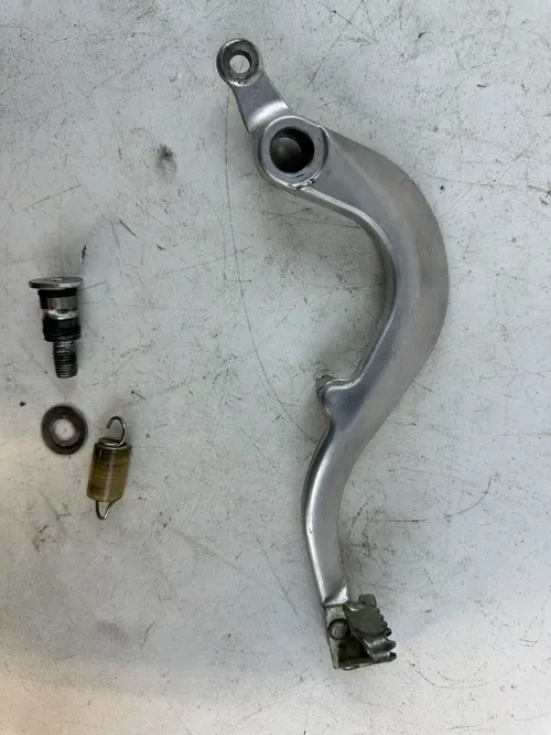 2024 Kawasaki KX250X Foot Brake Pedal w/spring OEM Stock Low HR NICE