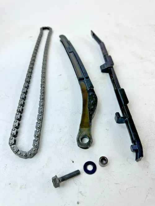 2008 Honda XR650L Stock  Cam timing chain & Guides set OEM 93-25