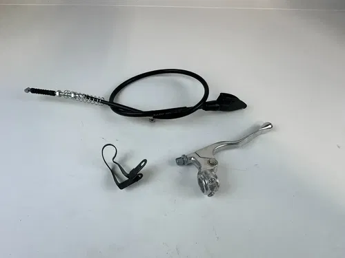 2025 HONDA CRF 110F OEM Stock Front Brake Cable Bracket & Lever w/perch 0HRS NEW