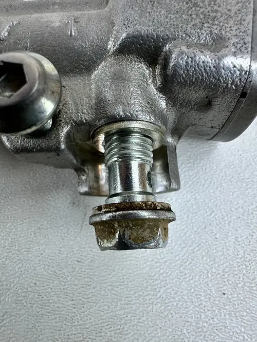 2024 Kawasaki KX250X OEM Stock Rear Brake Master Cylinder w/banjo bolt NICE