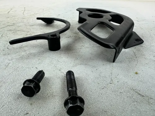 2001 Honda XR400R Sprocket Guard Protector & Case Saver Black NICE 96-04