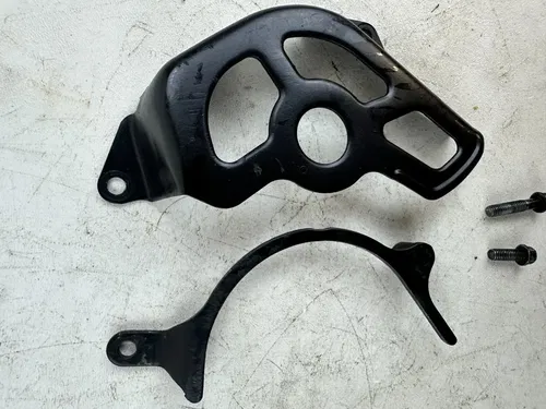 2001 Honda XR400R Sprocket Guard Protector & Case Saver Black NICE 96-04