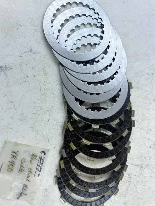 2001 Honda XR400R Clutch Plates and EBC Heavy Duty Spring Set NICE