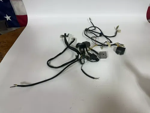 1987 HONDA XR600R Main Wiring Harness ECU CDI Voltage Regulator Turn Signal Wire