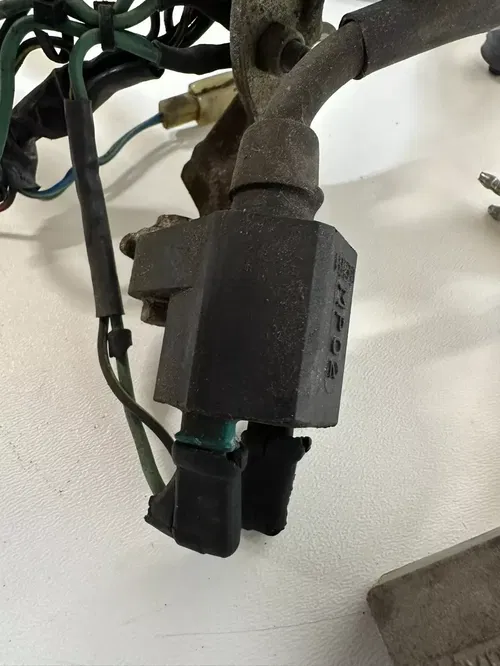 1987 HONDA XR600R Main Wiring Harness ECU CDI Voltage Regulator Turn Signal Wire