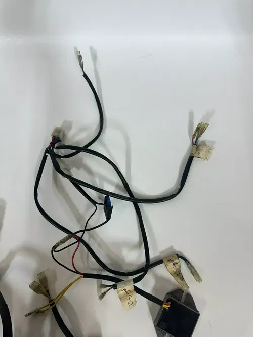 1987 HONDA XR600R Main Wiring Harness ECU CDI Voltage Regulator Turn Signal Wire