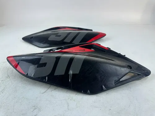 2006 Honda CRF450R Rear Number plates side plastic panels MADE IN ITALY