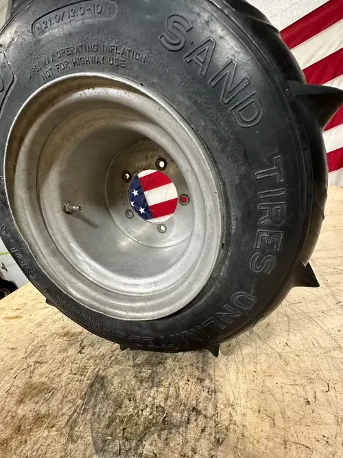 1987 Quadzilla Suzuki LT500R Rear Wheel & Sand TIre 21 12-10 DICO