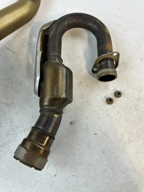 2024 Kawasaki KX250X Full Exhaust Muffler Slip on Header Pipes OEM Stock