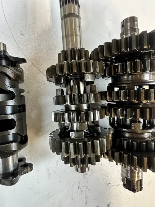 Honda 1984 XR200R Complete Transmission Gears Shift Shaft Forks & Drum Assembly