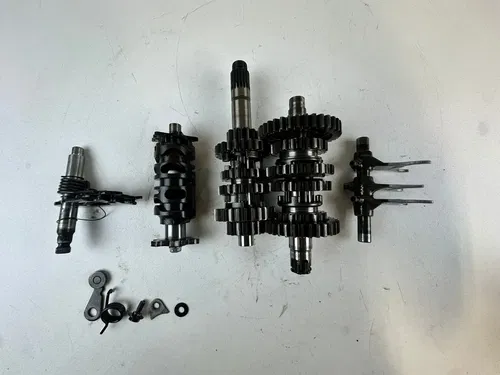 Honda 1984 XR200R Complete Transmission Gears Shift Shaft Forks & Drum Assembly