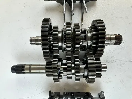 Honda 1984 XR200R Complete Transmission Gears Shift Shaft Forks & Drum Assembly