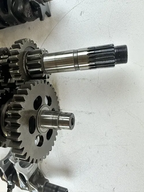 Honda 1984 XR200R Complete Transmission Gears Shift Shaft Forks & Drum Assembly