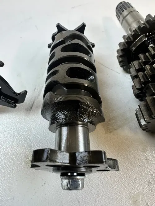 Honda 1984 XR200R Complete Transmission Gears Shift Shaft Forks & Drum Assembly