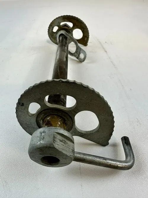 Honda 1984 XR200R Rear Wheel Axle Assembly OEM Stock Nice! XR 200R