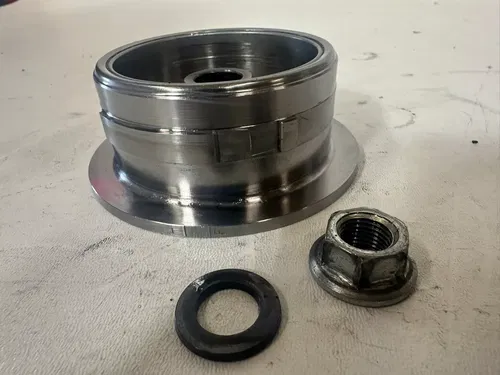 2004 Honda CRF450R Flywheel Nut & Washer OEM Stock CRF 450 R Tested