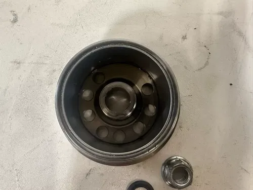 2004 Honda CRF450R Flywheel Nut & Washer OEM Stock CRF 450 R Tested