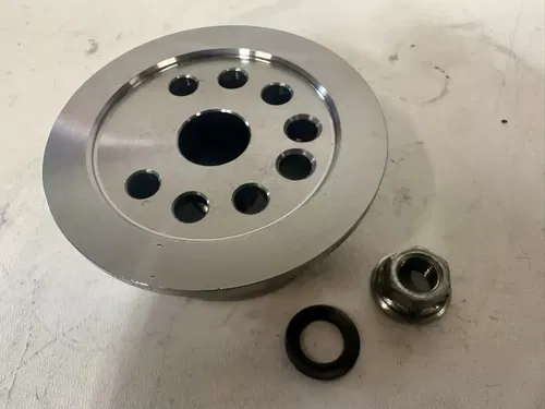 2004 Honda CRF450R Flywheel Nut & Washer OEM Stock CRF 450 R Tested
